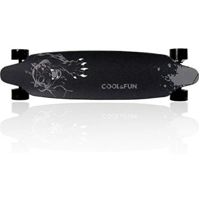 2WD Eléctrico Skateboard 4 Ruedas Longboard Control Remoto Eléctrico Monopatín