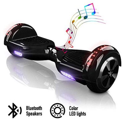 ACBK – Patinete Eléctrico Hover Autoequilibrio con Ruedas de 6.5″ – Bluetooth negro