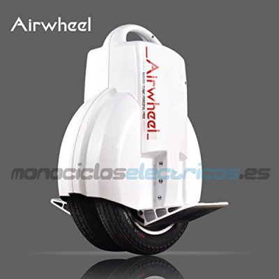 Airwheel Q3, monoruota eléctrico autobilanciante Hombre, Blanco, 51.8 x 40.8 x 20 cm