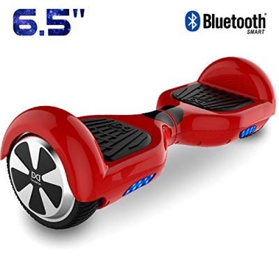Cool&Fun 6.5″ Hoverboard Patinete Eléctrico Scooter Talla LED 350W*2 Red