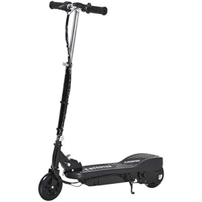 HOMCOM Patinete Eléctrico Niño 7-14 Años E-Scooter Plegable Manillar Ajustable 12km/h