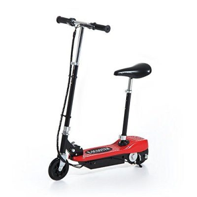 HOMCOM Patinete Eléctrico Plegable E-Scooter Batería 120W Manillar