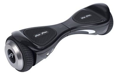 Run & Roll Smart Go Cool Hoverboard eléctrico para Hombre, Negro, 6.5″